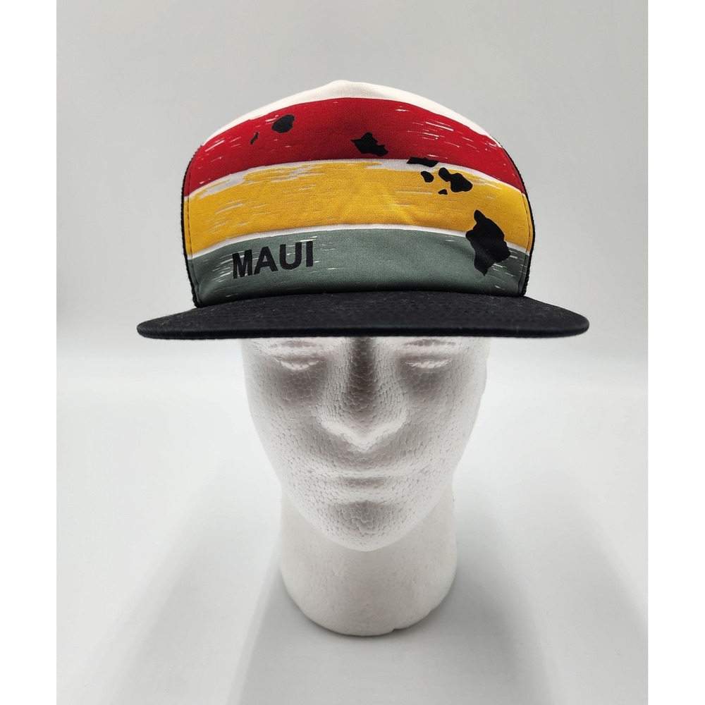 MPL MAUI RETRO STYLE GRAPHIC HAWAII CAP SNAPBACK OS FITS MOST